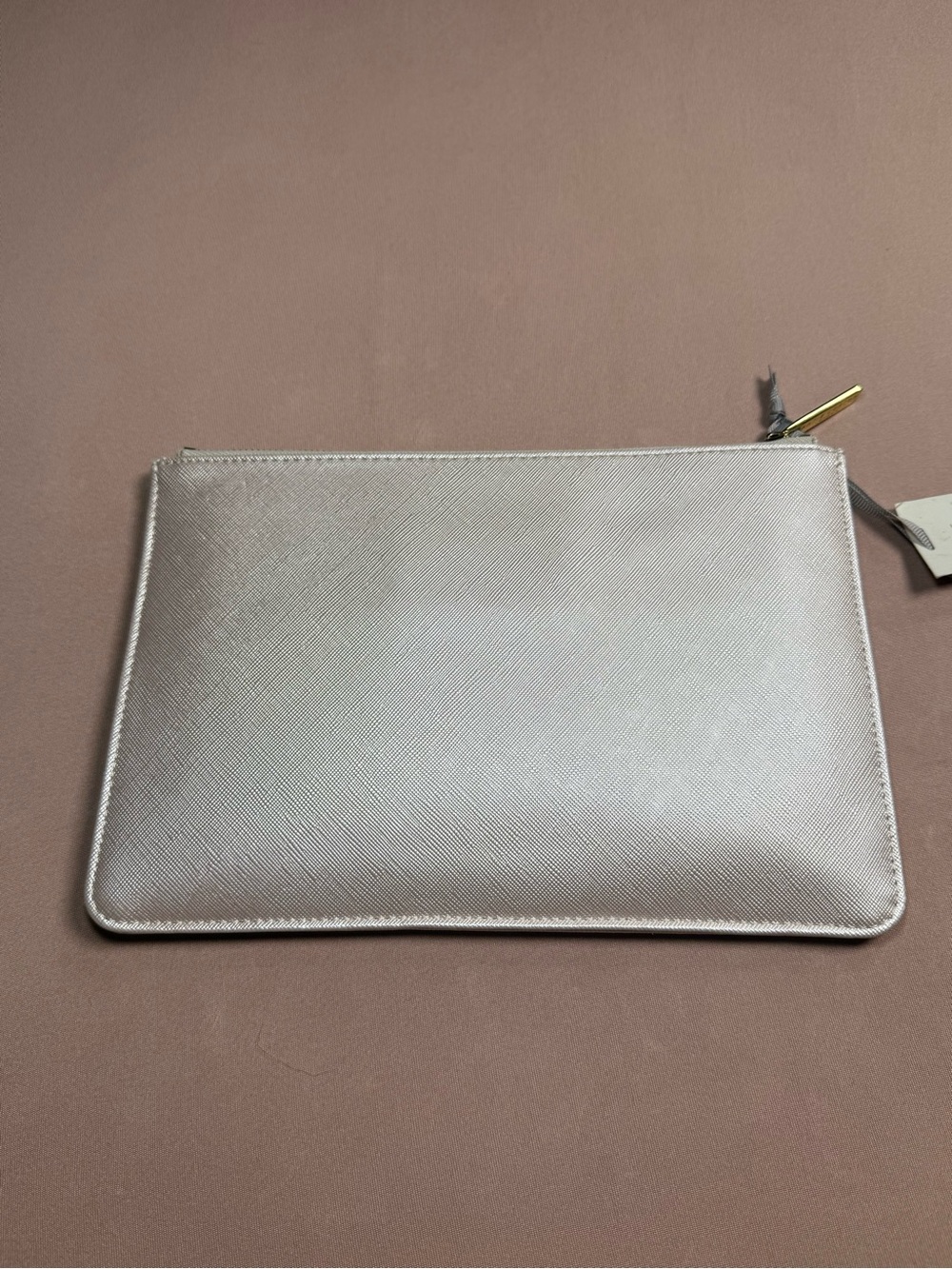 Katie Loxton Vegan Leather Metallic Finish Perfect Pouch Maid of Honor Clutch NW - Picture 4 of 8